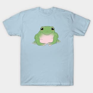 Whites Tree Frog or Australian Green Tree Frog, Green Coloration T-Shirt